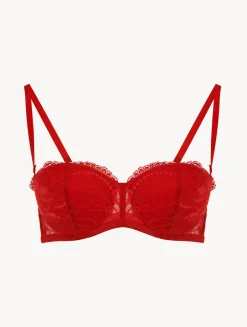 La Perla Lace Bandeau Bra< Bandeau|Padded