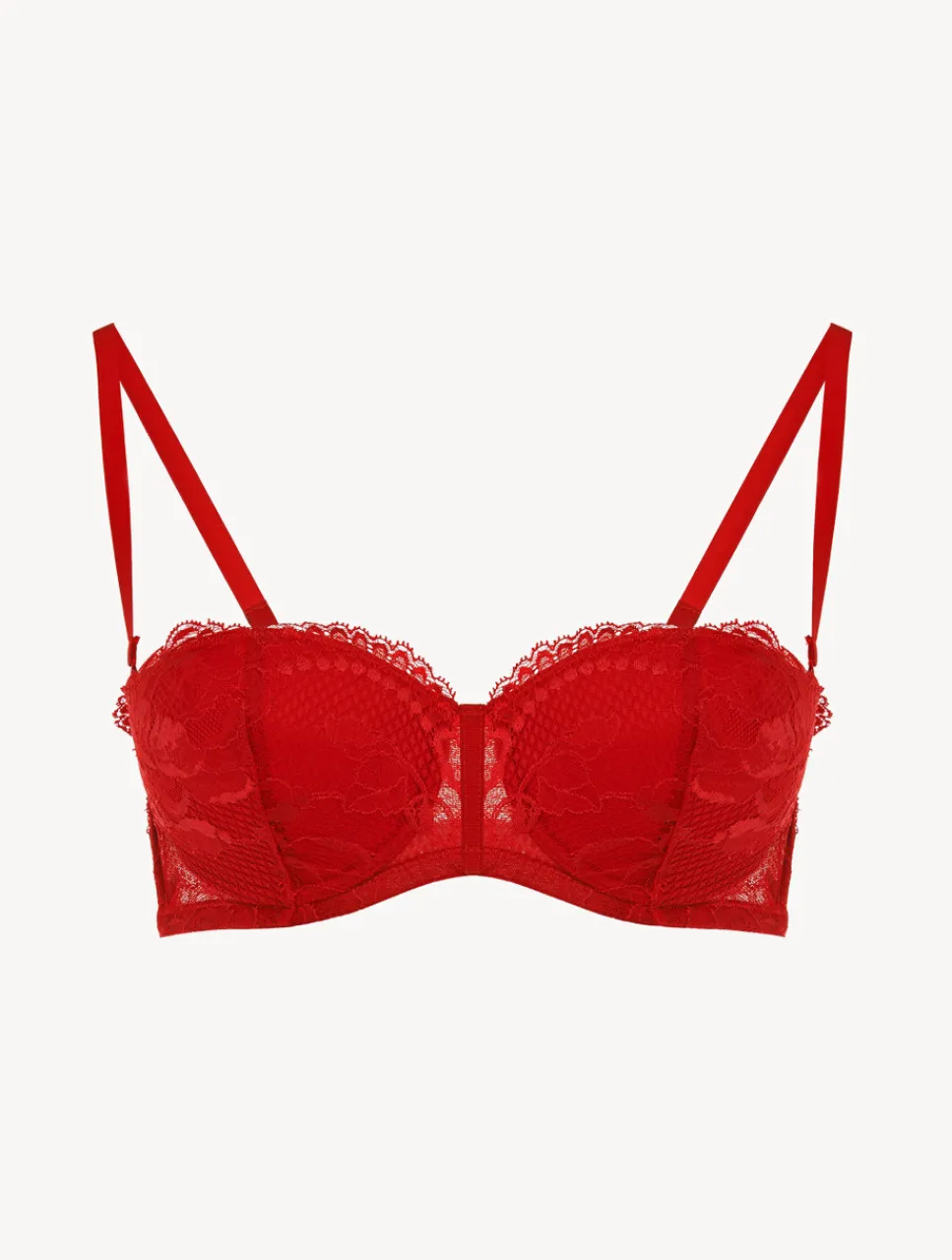 La Perla Lace Bandeau Bra< Bandeau|Padded