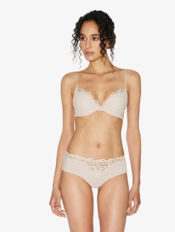 La Perla Rose Beige Hipster Briefs< Hipster
