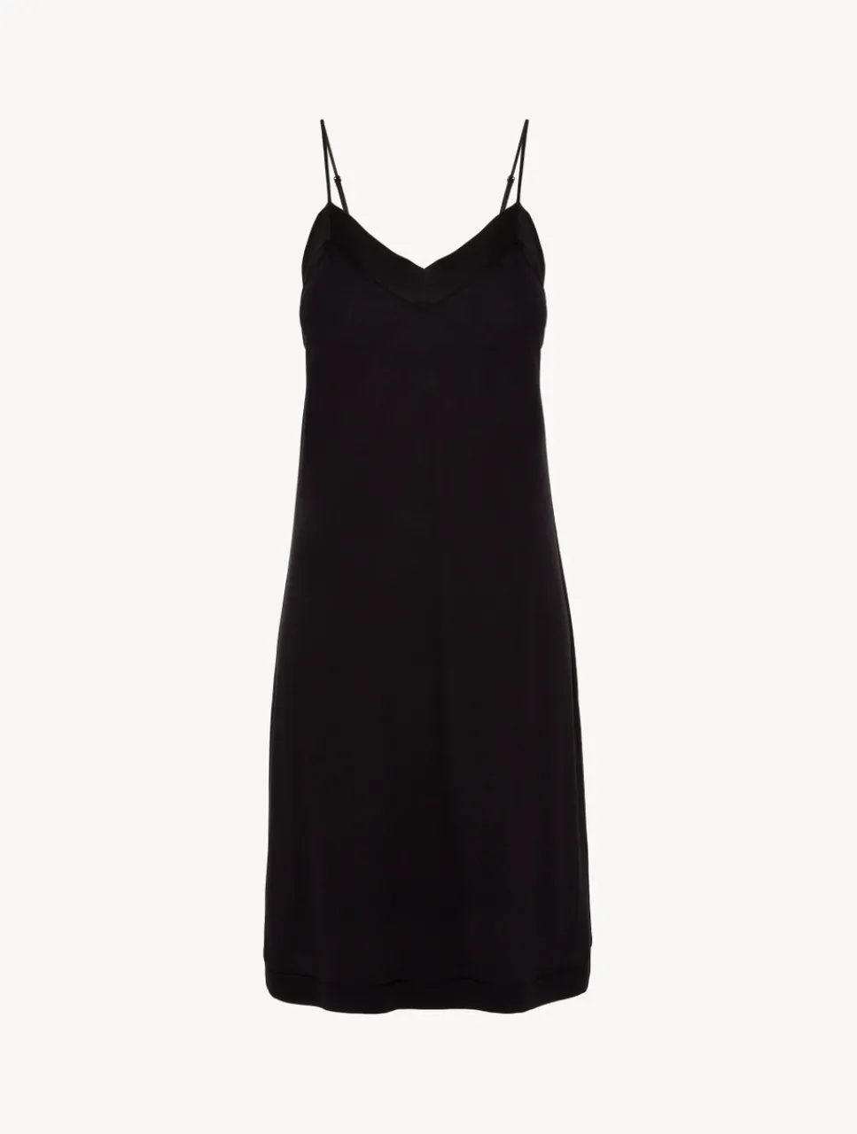 La Perla Short Nightdress In Onyx< Slips & Dresses
