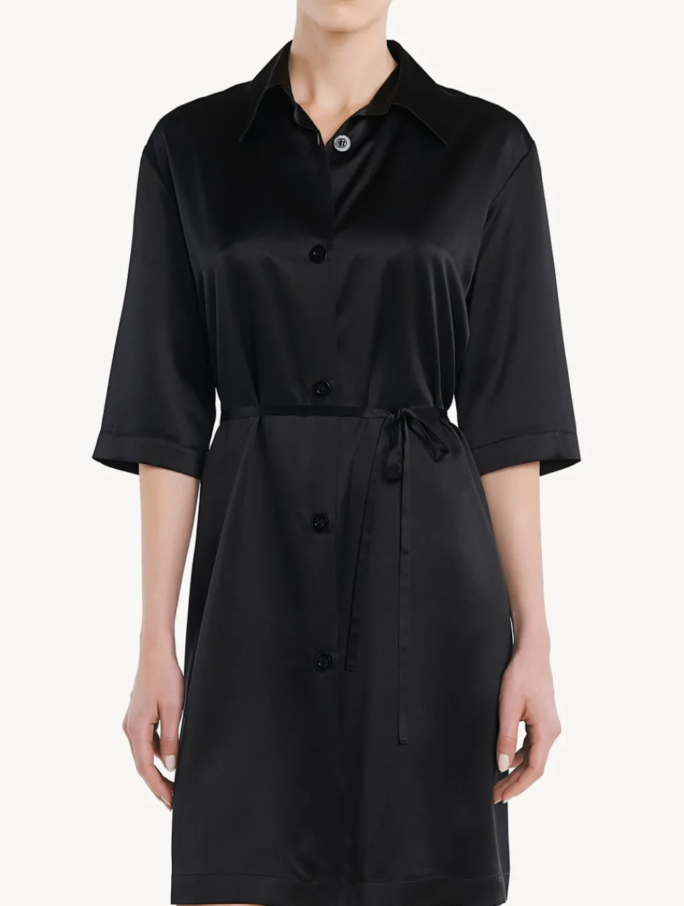 La Perla Silk Long Shirt In< Silk Sleepwear