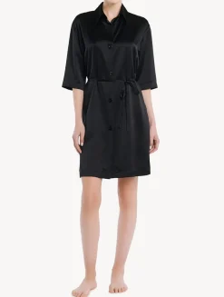 La Perla Silk Long Shirt In< Silk Sleepwear