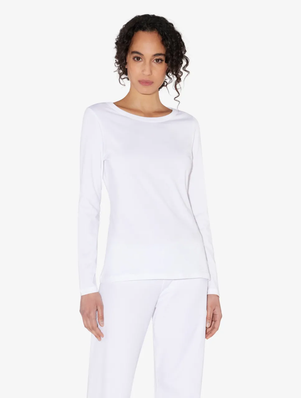 La Perla Cotton Long-sleeved Top< Camisoles|Pajamas