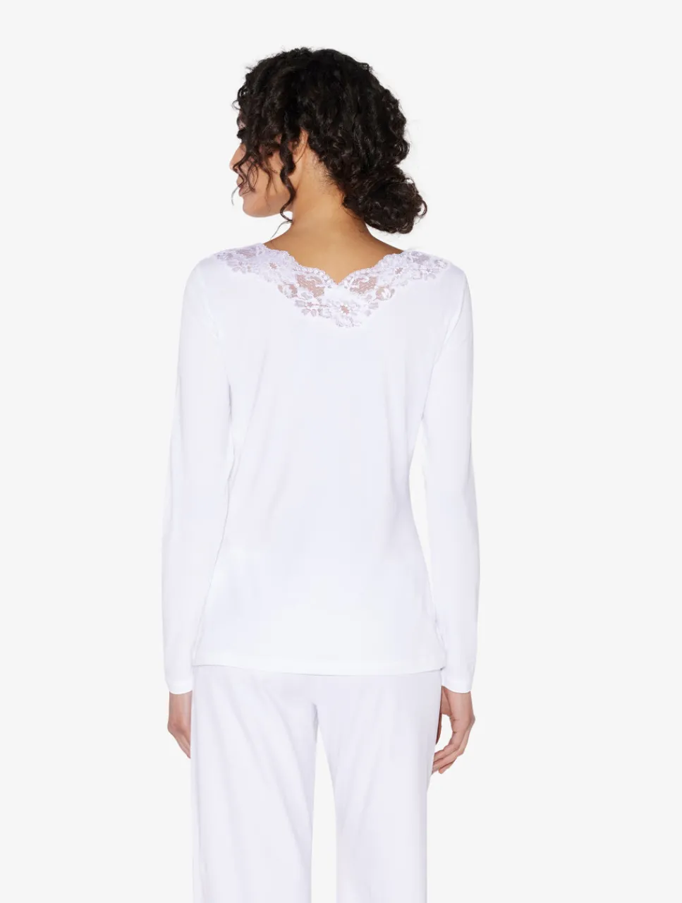 La Perla Cotton Long-sleeved Top< Camisoles|Pajamas