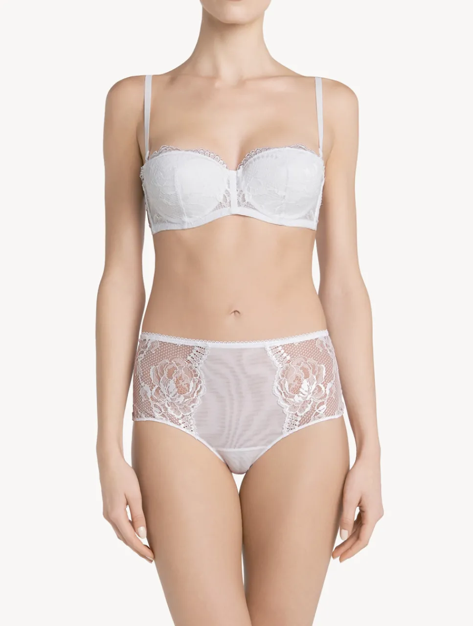 La Perla Lace Bandeau Bra< Bandeau|Padded