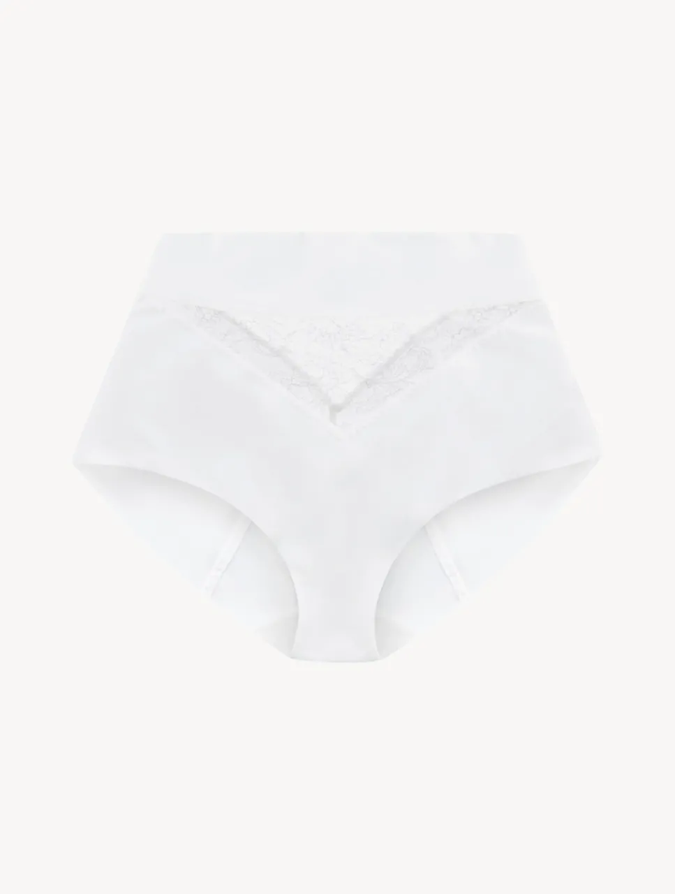 La Perla Lycra Control Fit High-waist Briefs With Chantilly Lace< High-Waist|Shapewear
