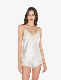 La Perla Silk Camisole With Frastaglio< Camisoles|Pajamas