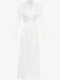 La Perla Silk Long Robe< Robes|Silk Sleepwear