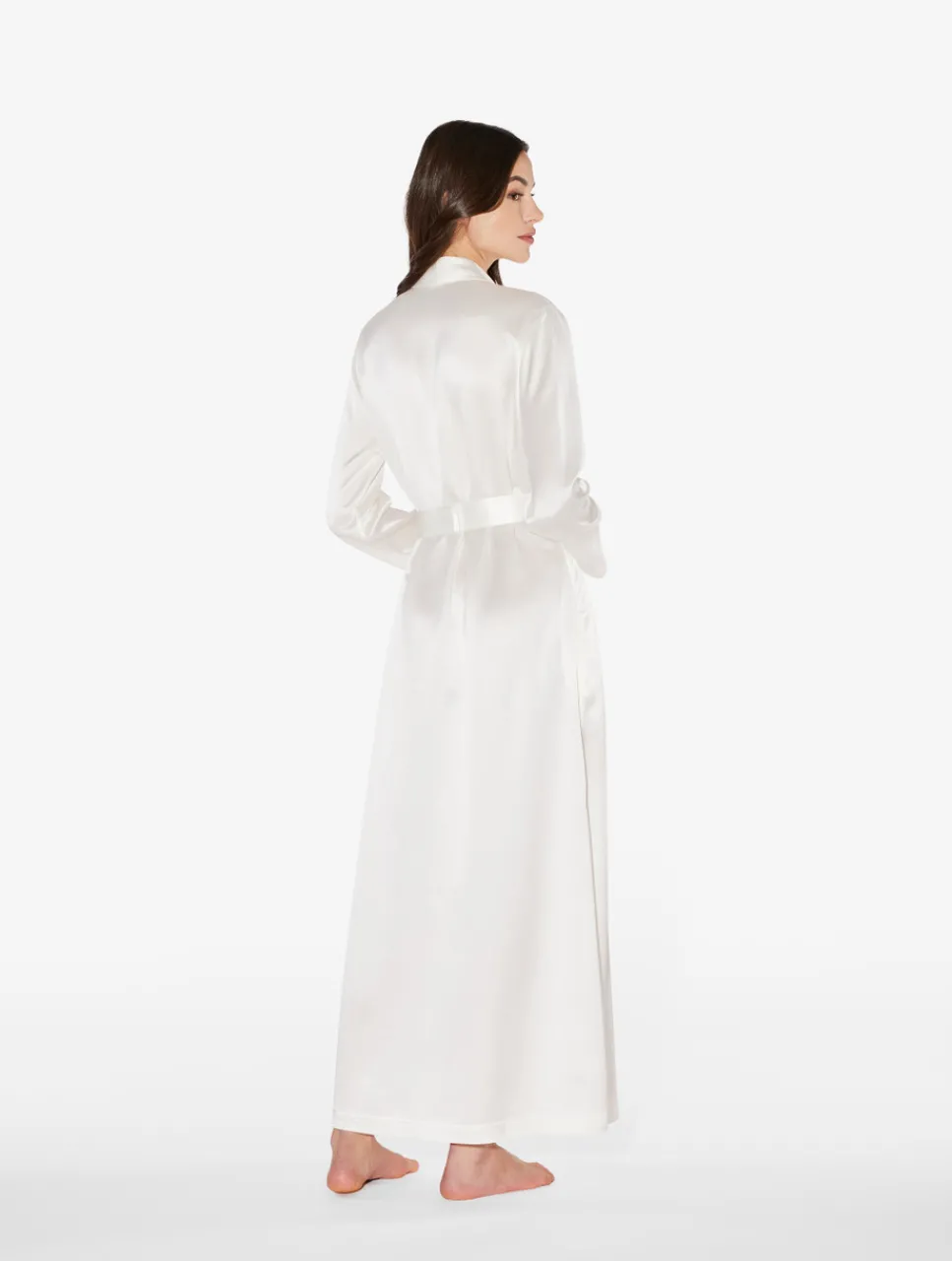 La Perla Silk Long Robe< Robes|Silk Sleepwear