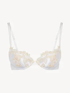 La Perla Silk Push-up Bra With Frastaglio< Padded|Push-Up