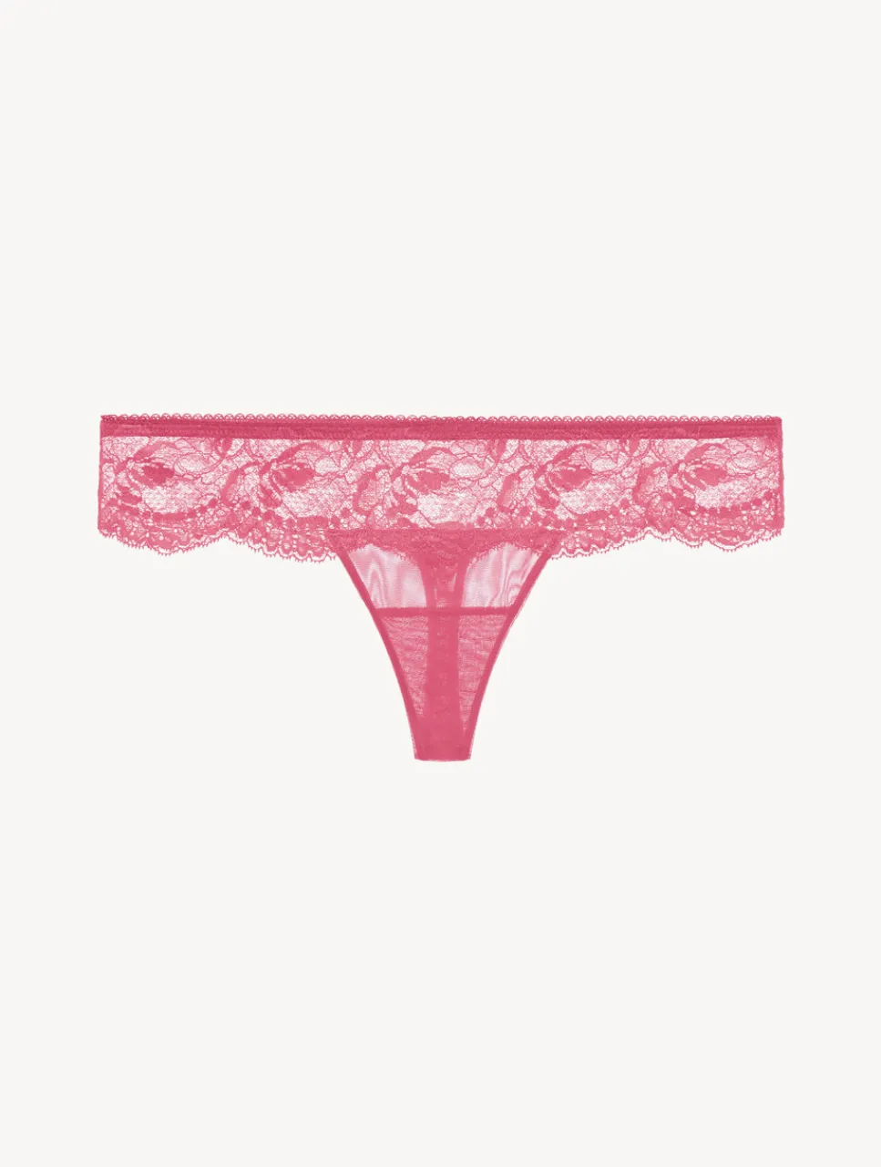 La Perla Wild Orchid Lace Thong< G String & Thong