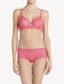 La Perla Wild Orchid Lace Underwired Bra< Underwired